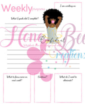 Load image into Gallery viewer, PRINTABLE COPY ONLY  of It's All About Me 90 day Self Care Journal