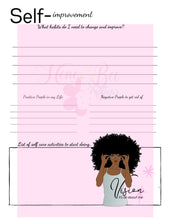 Load image into Gallery viewer, PRINTABLE COPY ONLY  of It's All About Me 90 day Self Care Journal
