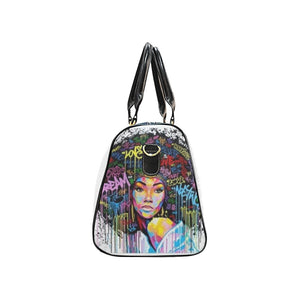 Afrocentric bag New Waterproof Travel Bag/Small (Model 1639)