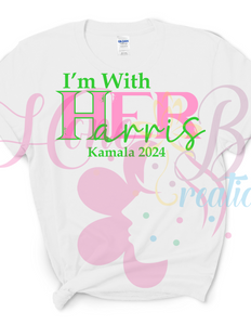 Kamala Harris DTF Transfer ONLY