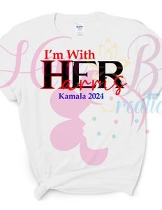 Kamala Harris DTF Transfer ONLY