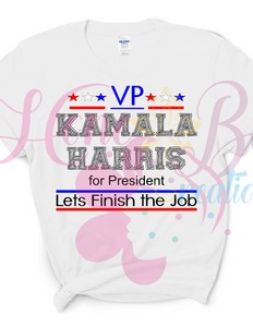 Kamala Harris DTF Transfer ONLY