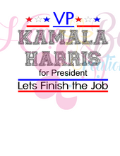 Load image into Gallery viewer, Kamala Harris DTF Transfer ONLY