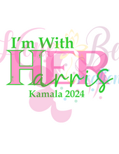 Load image into Gallery viewer, Kamala Harris DTF Transfer ONLY