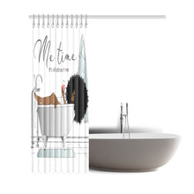 Load image into Gallery viewer, Me-Time-Shower Curtain 72&quot;x84&quot;