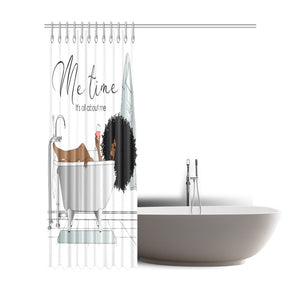 Me-Time-Shower Curtain 72"x84"
