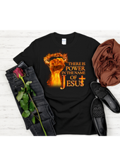 Load image into Gallery viewer, Power in the name of Jesus Tshirt