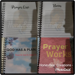 Prayer Journal (Customizable with your image)