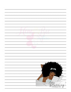 PRINTABLE COPY ONLY  of It's All About Me 90 day Self Care Journal