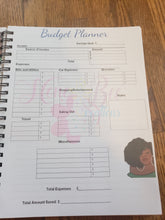 Load image into Gallery viewer, Black Girl Magic Monthly/Weekly Planner, made to order starting the month you buy