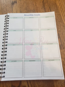 Black Girl Magic Monthly/Weekly Planner, made to order starting the month you buy