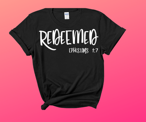 REDEEMED T SHIRT