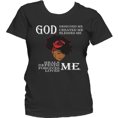 GOD Created Me Shirt promote the love of God and Share your  blessings