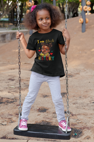 Iam Black History Kids shirt