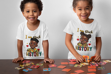 Load image into Gallery viewer, Iam Black History Kids shirt